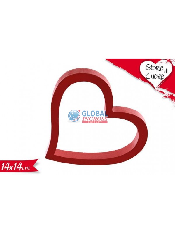 DECORAZIONE CUORE 14x14