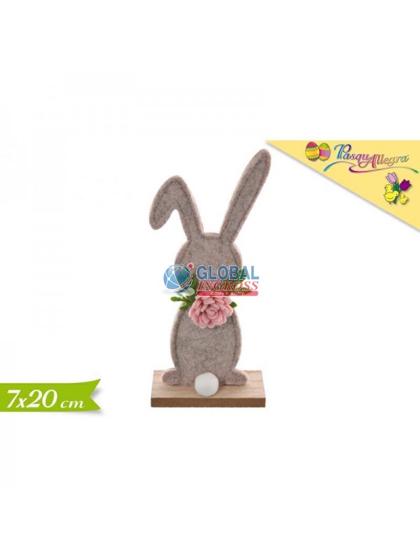 DECORAZIONE CONIGLIETTO20cm