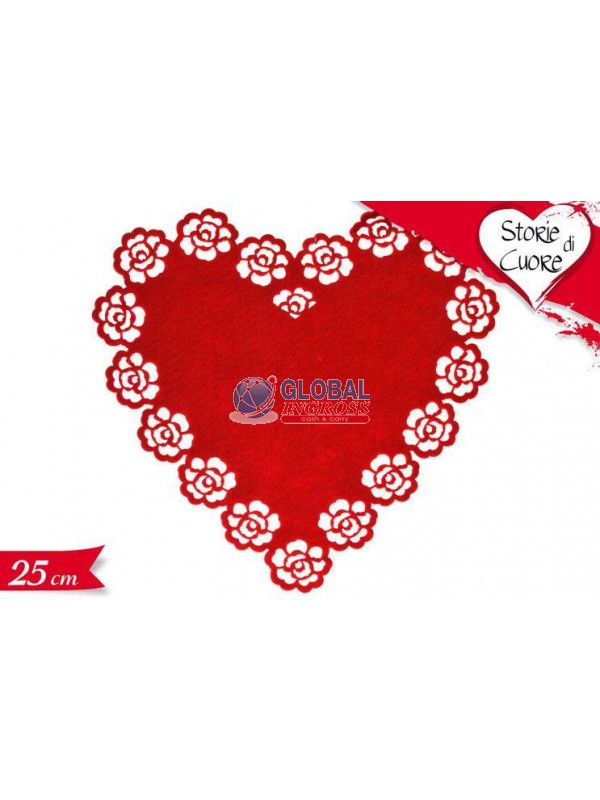 CENTRINO FELTRO CUORE