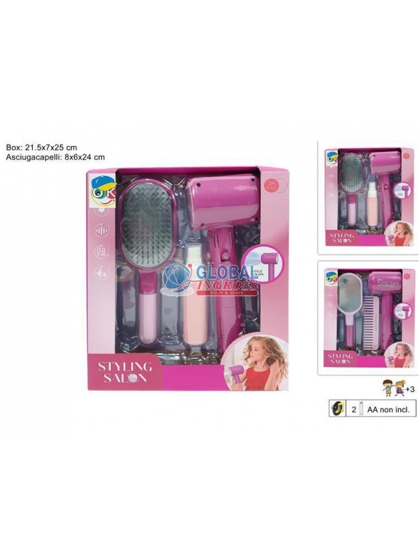 ASCIUGACAPELLI C/ACCESSORI