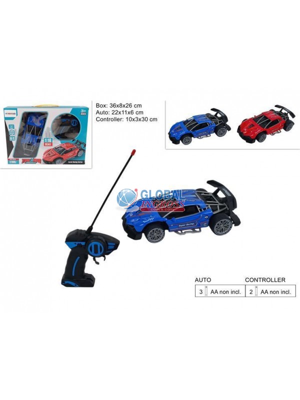 AUTO R/C 4 CANALI 1:16