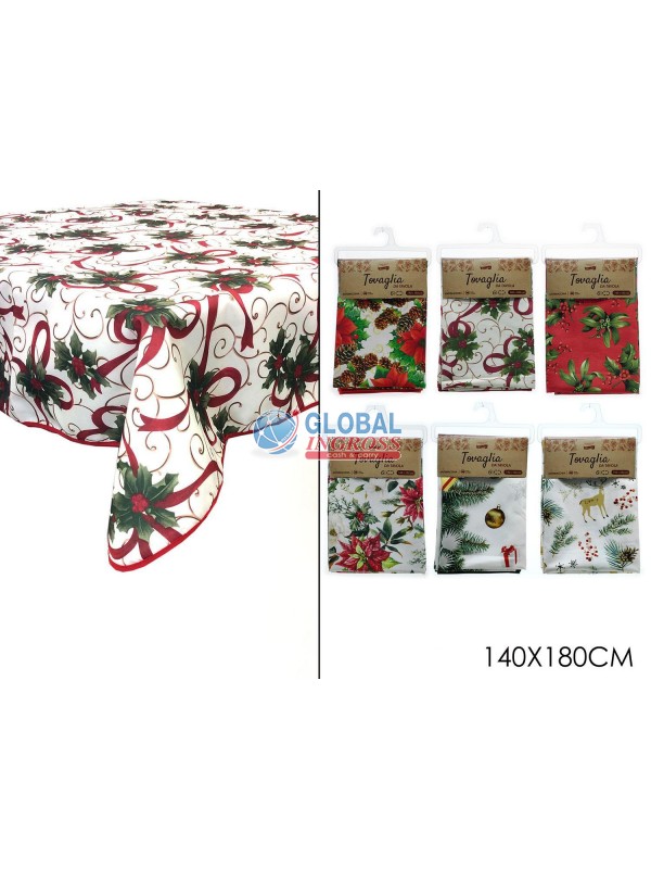 TOVAGLIA NATALE ANTIMACCHIA 140x180