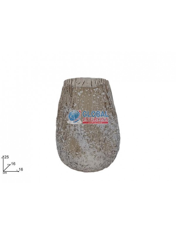 VASO VETRO 25cm EFFETTOTRONCO ALBERO