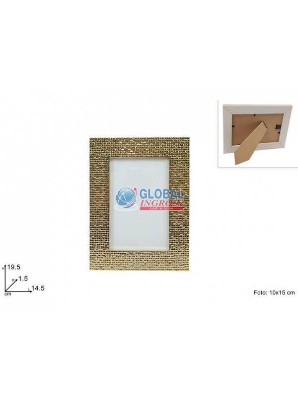 CORNICE FANTASIA QUADRETTI ORO 10x15