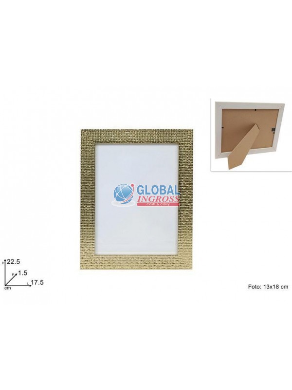 CORNICE FANTASIA QUADRETTI ORO 13x18