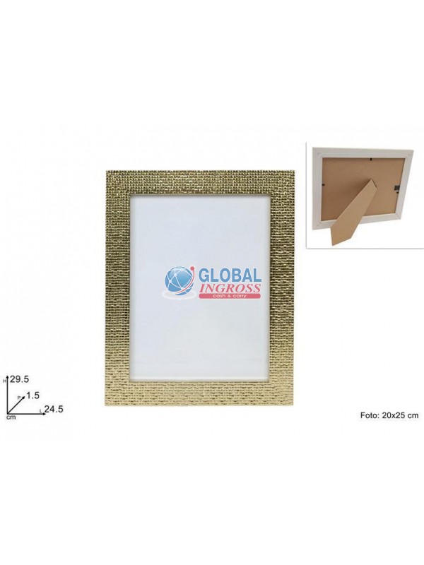 CORNICE FANTASIA QUADRETTI ORO 20x25