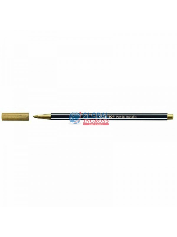 STABILO PEN 68 METAL ORO