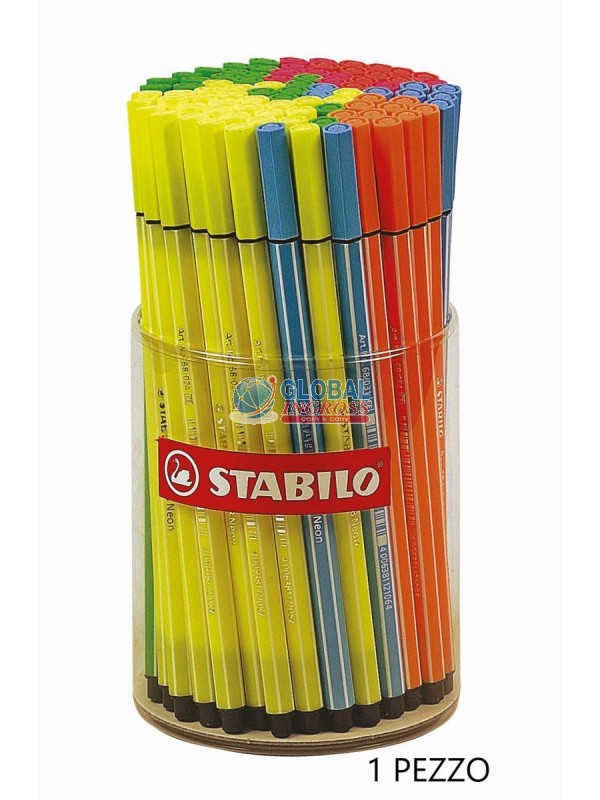 STABILO PEN 68 NEON COLORI ASS.