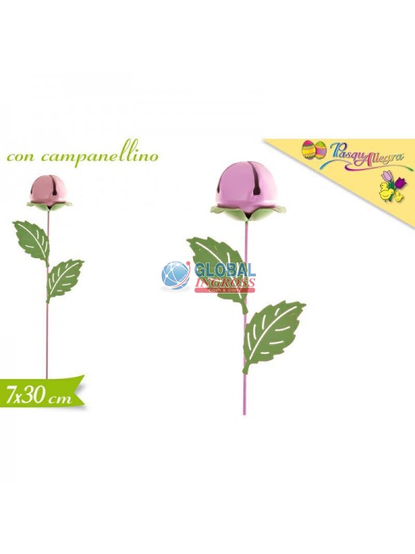 FIORE METALLO ASS. 30cm