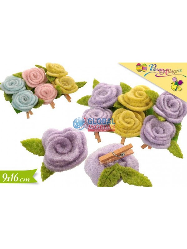 MOLLETTE ROSELLINA 6pz PASTELLO