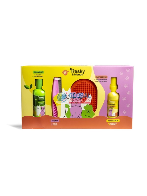 PETS GIFT SET 4pz TRESKY & FRIENDS