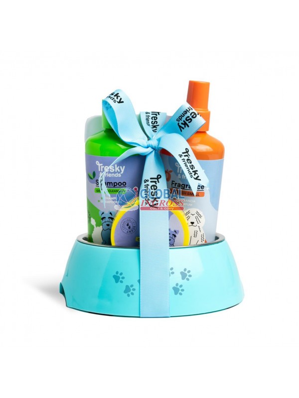 PETS FOOD & WELLNESS SET 5pz TRESKY & FRIENDS