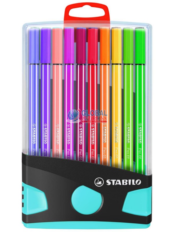 STABILO COLORPARADE 20 PEN68 ANT/BLU