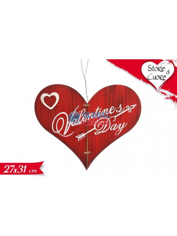PENDAGLIO CUORE SAN VALENTINO