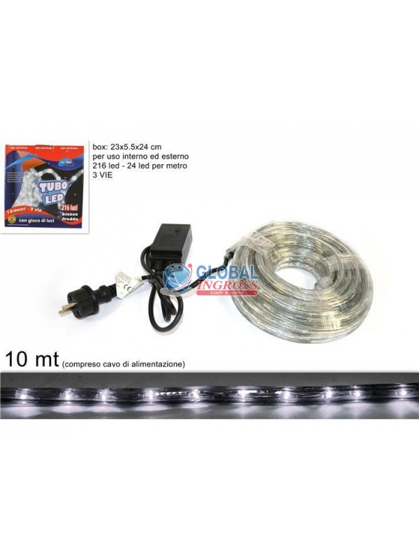 TUBO LED 10mt BIANCO FREDDO