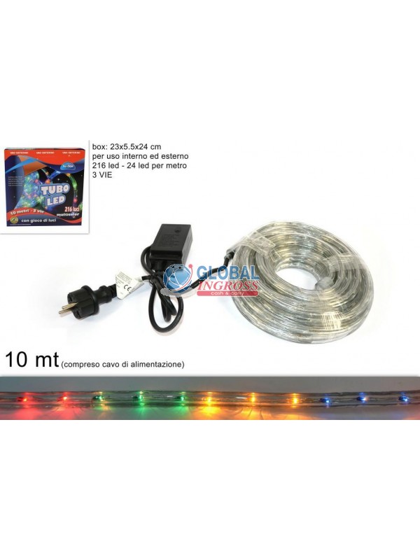 TUBO LED 10mt MULTICOLOR
