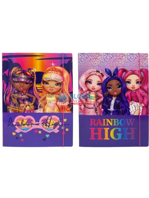 CARTELLA 3L RAINBOW HIGH