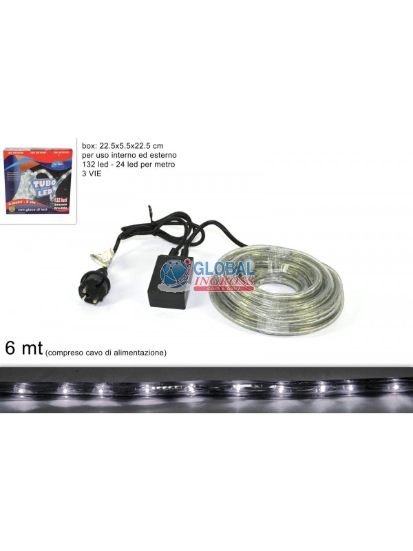 TUBO LED 6mt BIANCO FREDDO