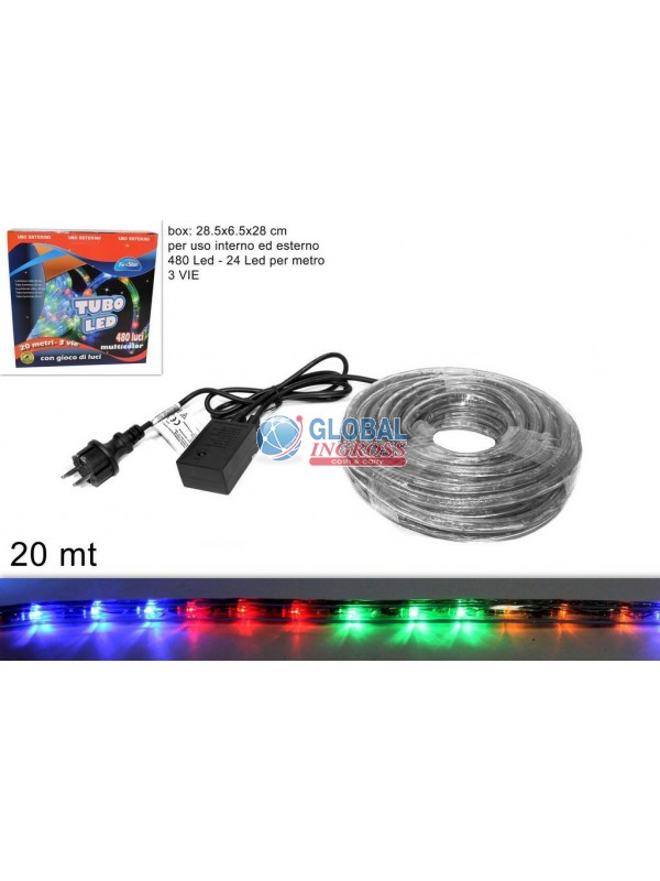 TUBO LED 20mt MULTICOLOR
