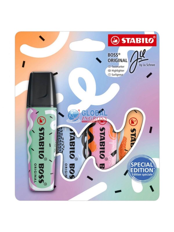 STABILO BOSS 4pz PASTELby JuSchnee