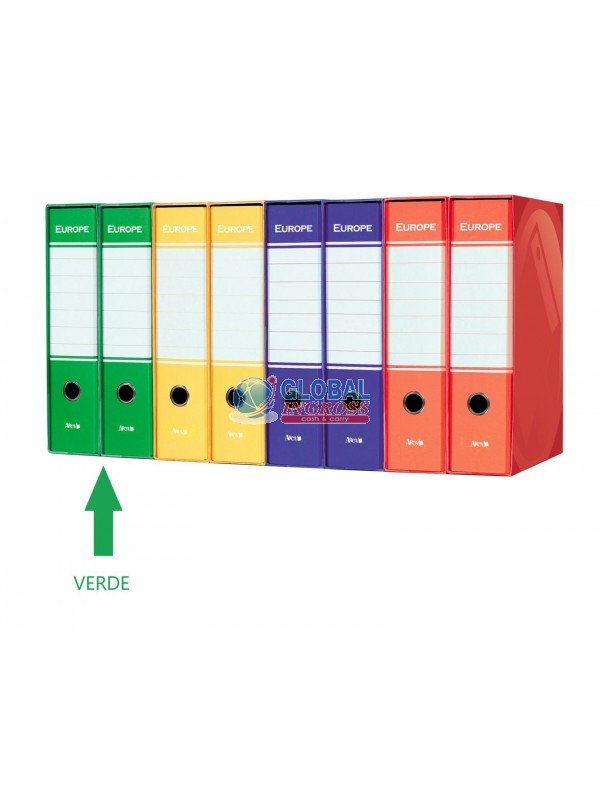 REGISTRATORE D5 VERDE EUROPE