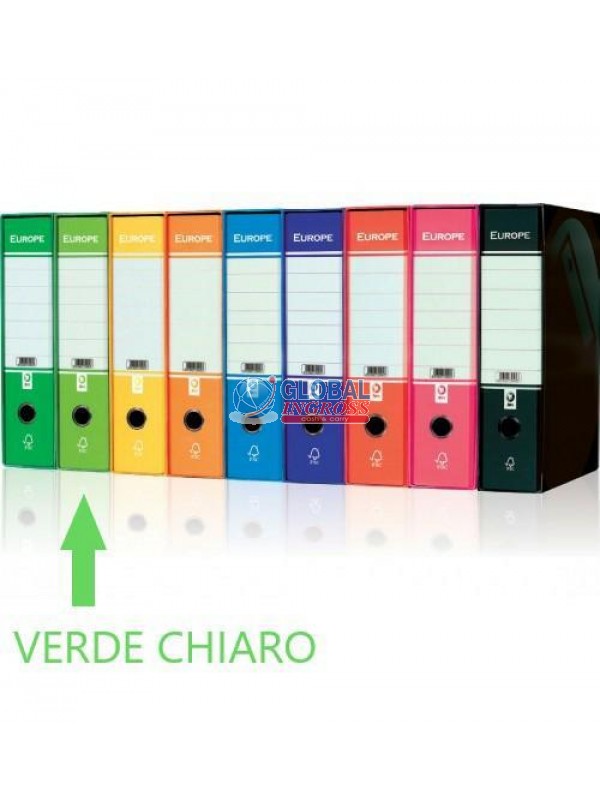 REGISTRATORE D8 VERDE CHIARO EUROPE