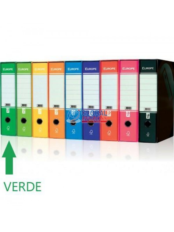 REGISTRATORE D8 VERDE EUROPE