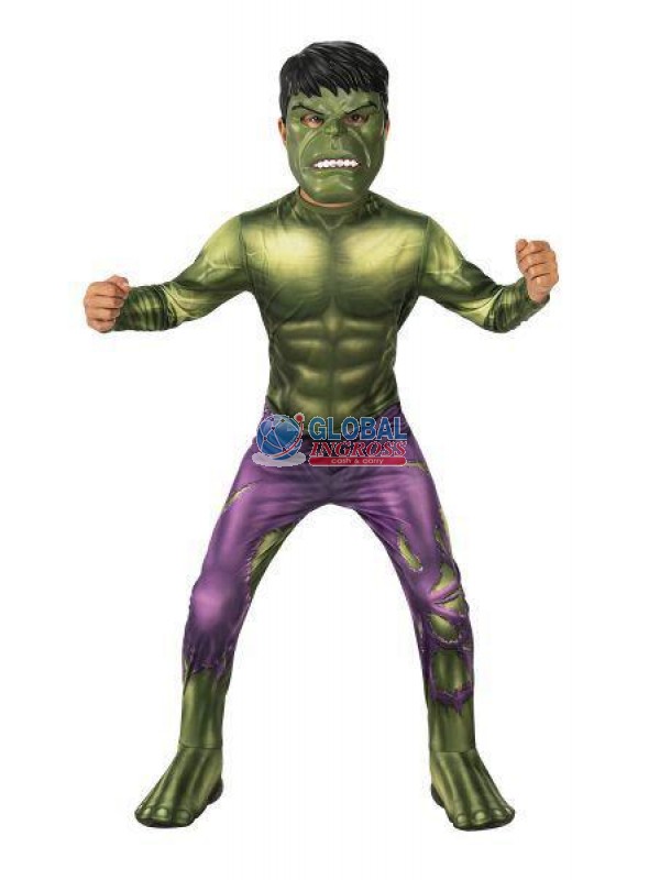 COSTUME HULK tg.M 7-8anni