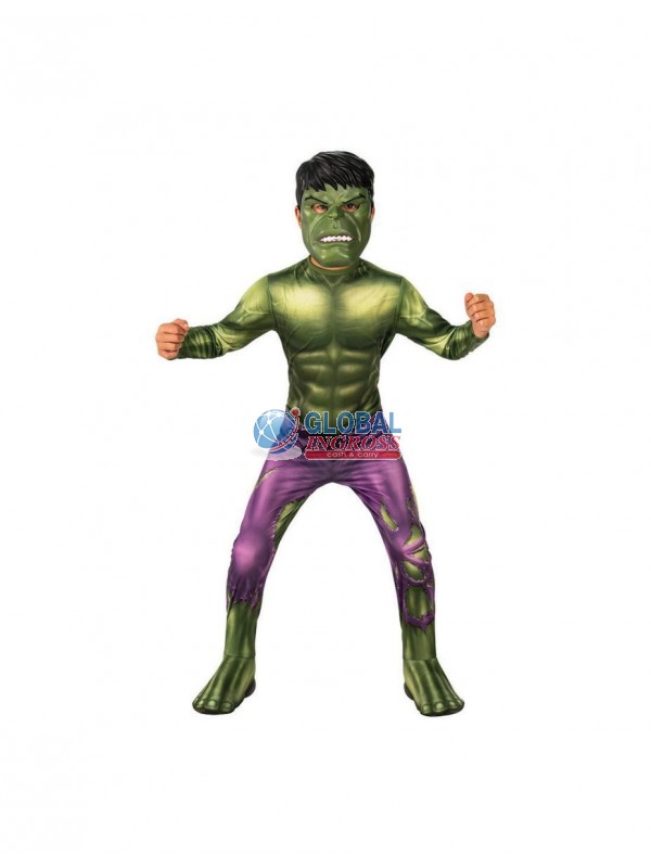 COSTUME HULK tg.S 5-6anni