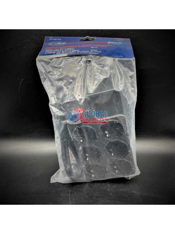 MULTIPRESA 6 POSTI NEROBUSTA