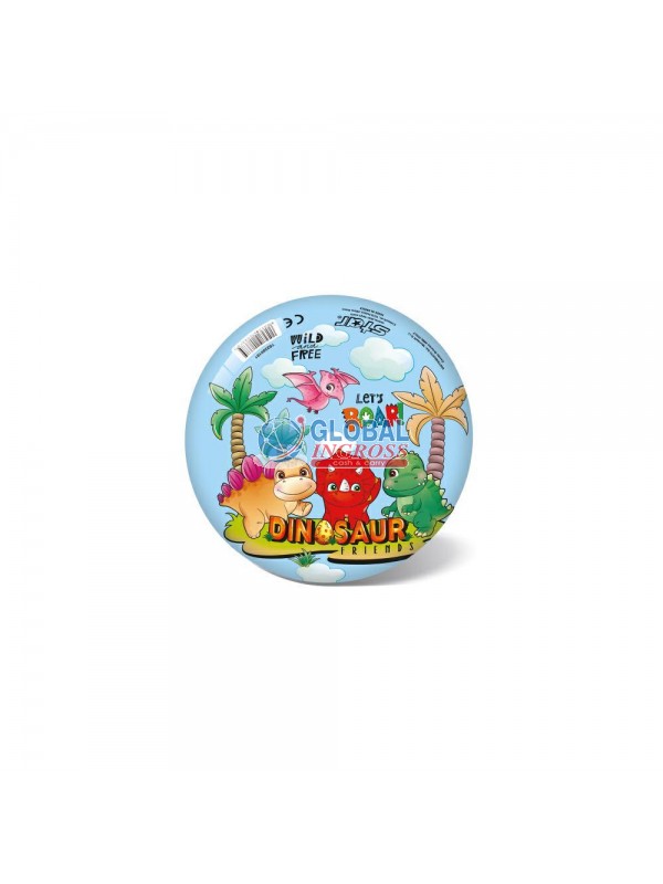 PALLONE 23cm DINOSAURI