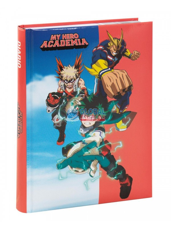 DIARIO MY HERO ACADEMIASTD RED