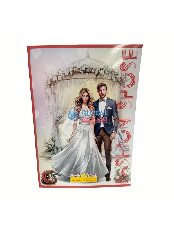 LIBRO COLORA FASHION SPOSE SERIE SPECIALE