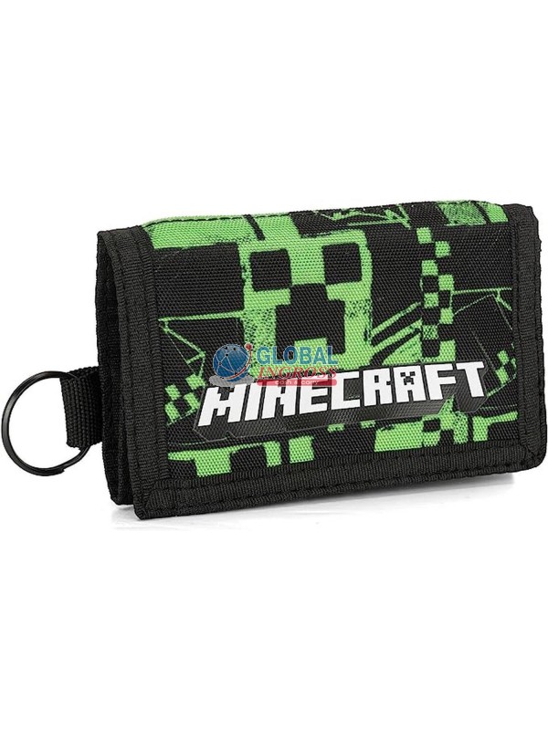 PORTAFOGLIO MINECRAFT GREEN