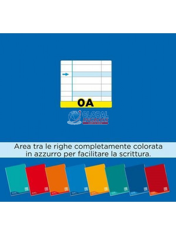 MAXI DIDATTICO ONE COLOR A - linea blu