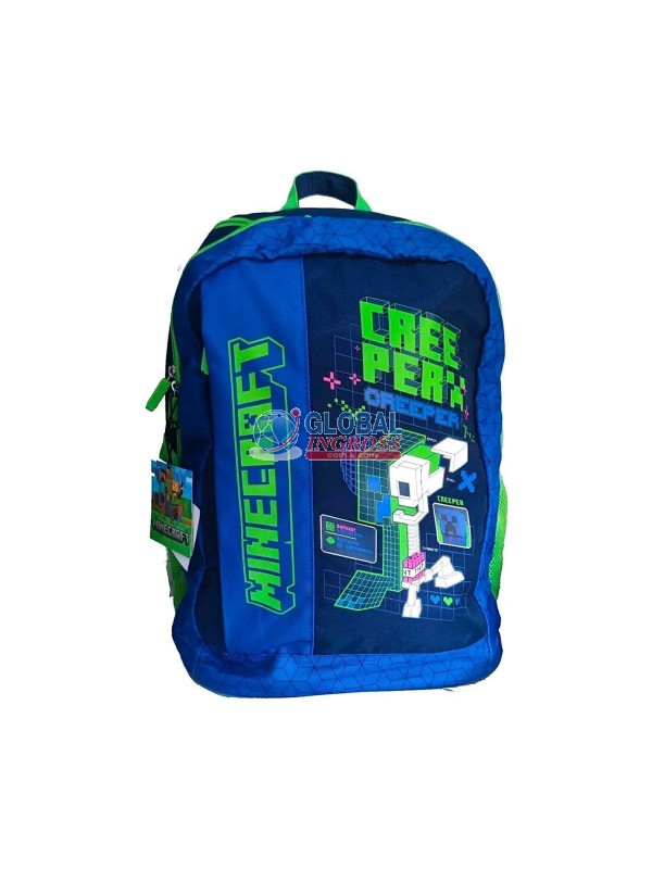 ZAINO MINECRAFT CHRT ORGANIZZATO