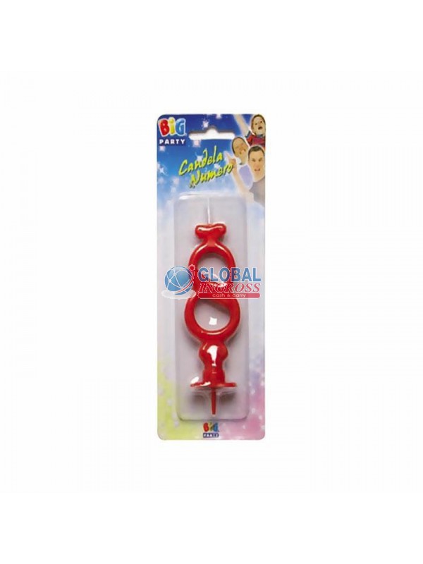 CANDELA MAXI ROSSO N.8