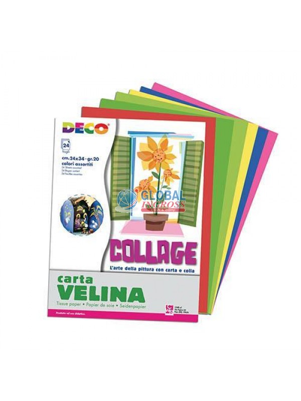 CARTA VELINA ALBUM 24x34 24ff