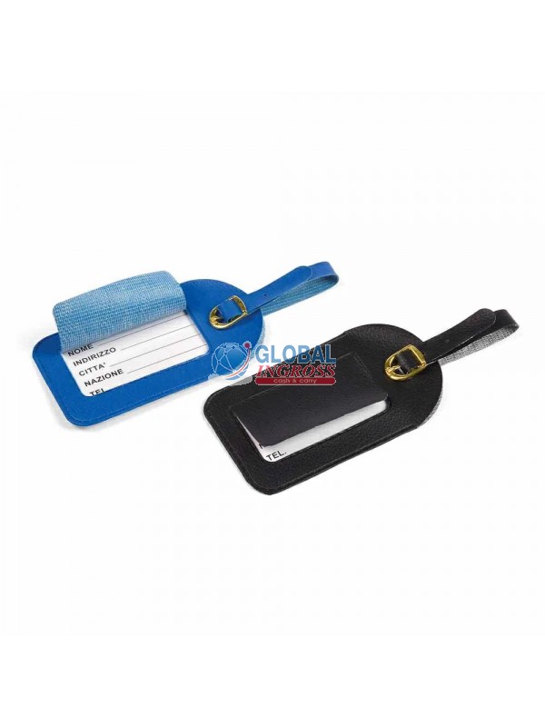TARGHETTA PER VALIGIE PVC C/COPRINOME