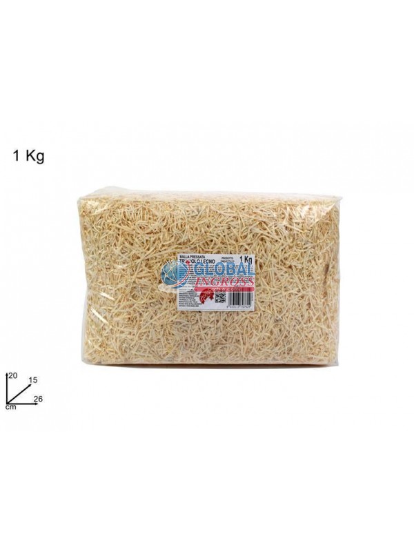 PAGLIA BALLETTA 1 Kg LEGNO TRUCIOLO