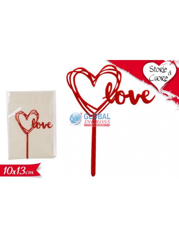 CAKE TOPPER LOVE