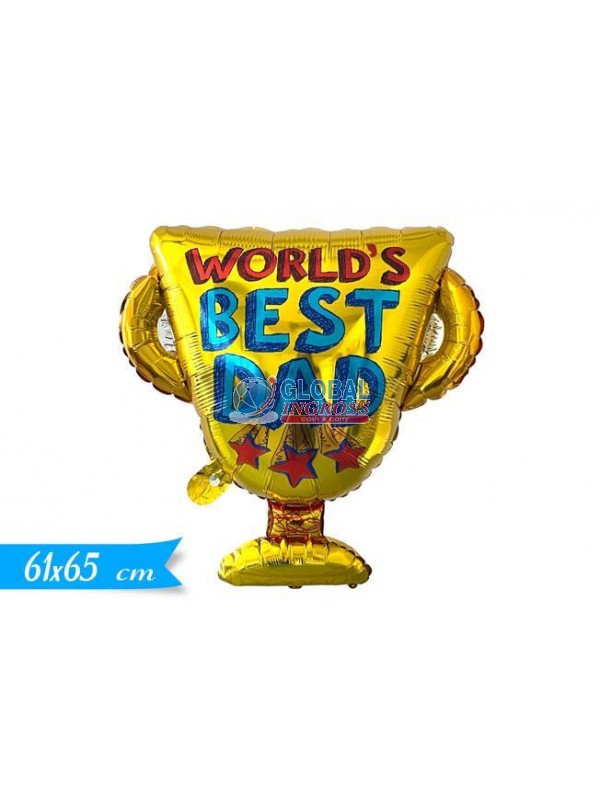 MYLAR PAPA' TROFEO 61x65cm