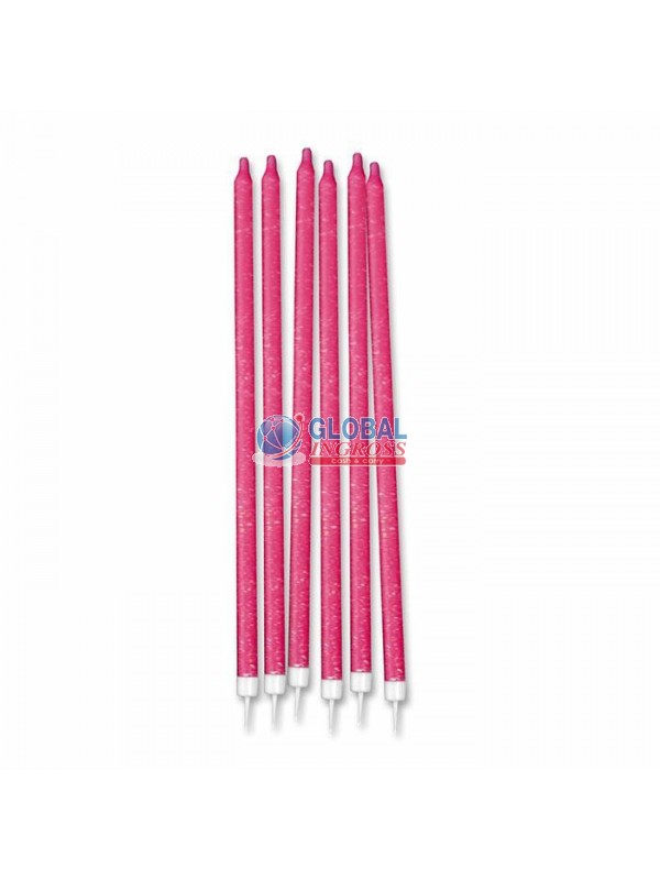 CANDELE MATITA GLITTER FUXIA 12pz