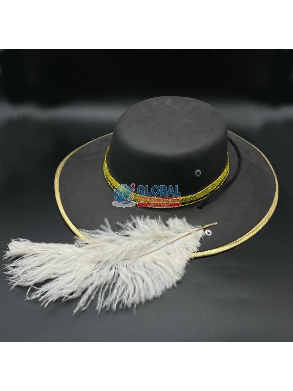 CAPPELLO D'ARTAGNAN NERO