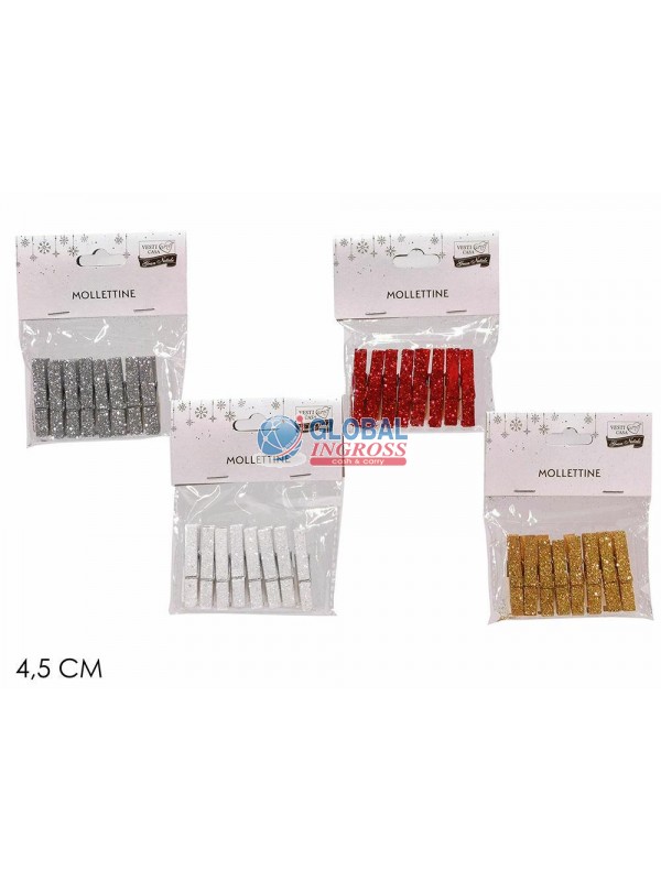 MOLLETTE GLITTER 8pz