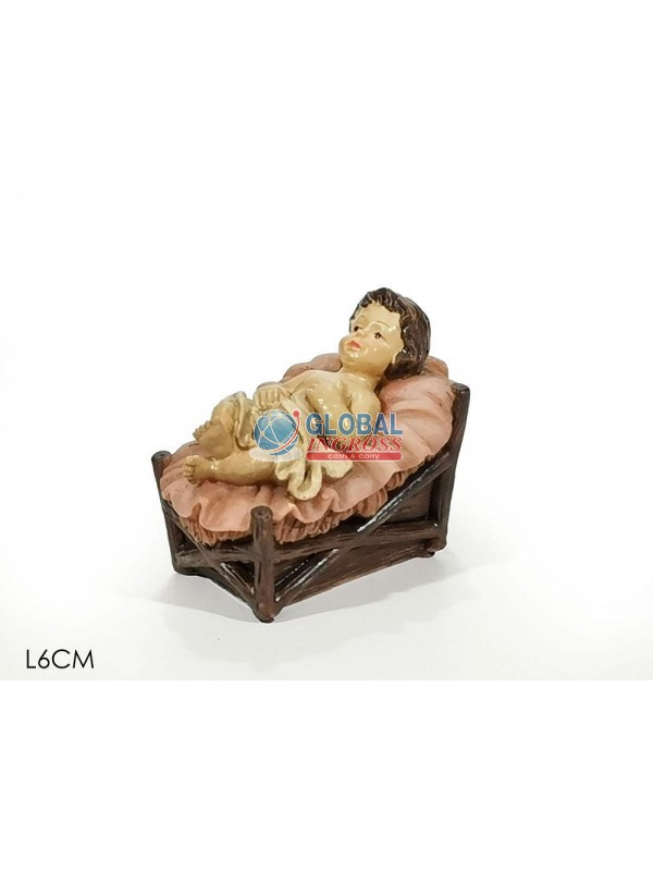 GESU' BAMBINO SU CULLA 6cm