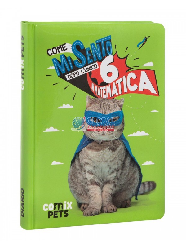 DIARIO COMIX PETS STD GATTO