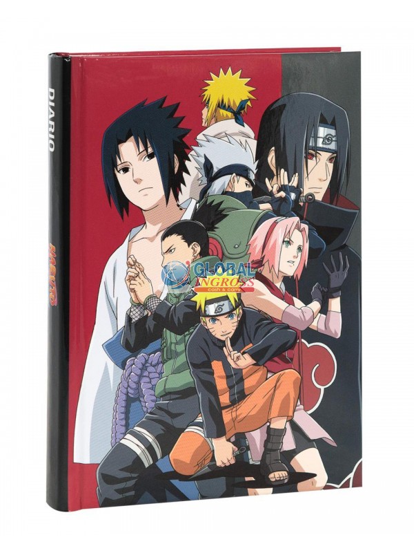 DIARIO NARUTO SHIPPUDENSTD ROSSO