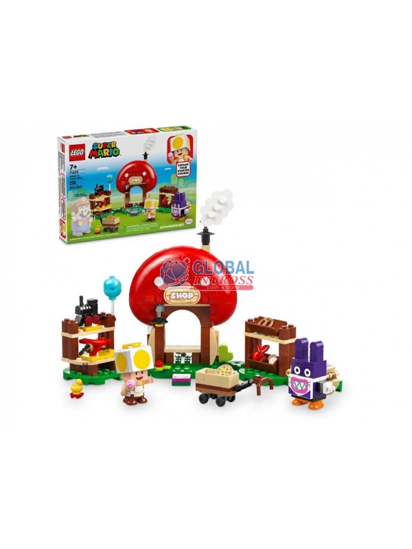 LEGO SUPERMARIO RUBONIGLIO AL NEGOZIO DI TOAD
