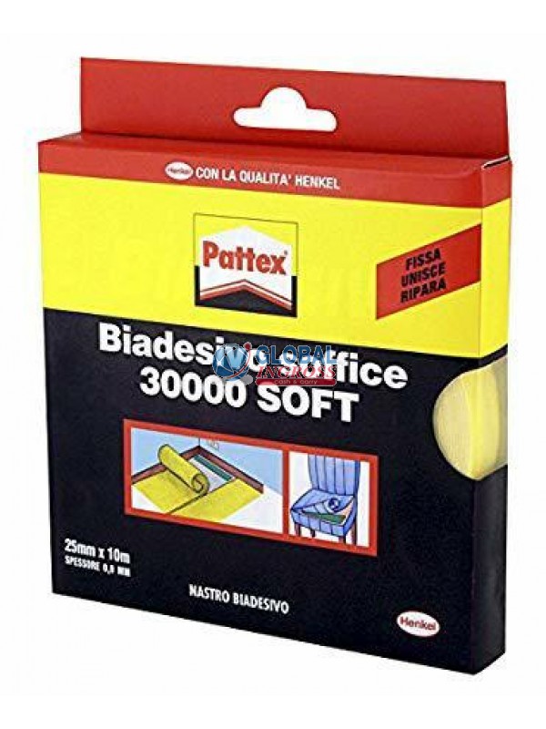 NASTRO BIADESIVO PATTEXSOFT 25x10